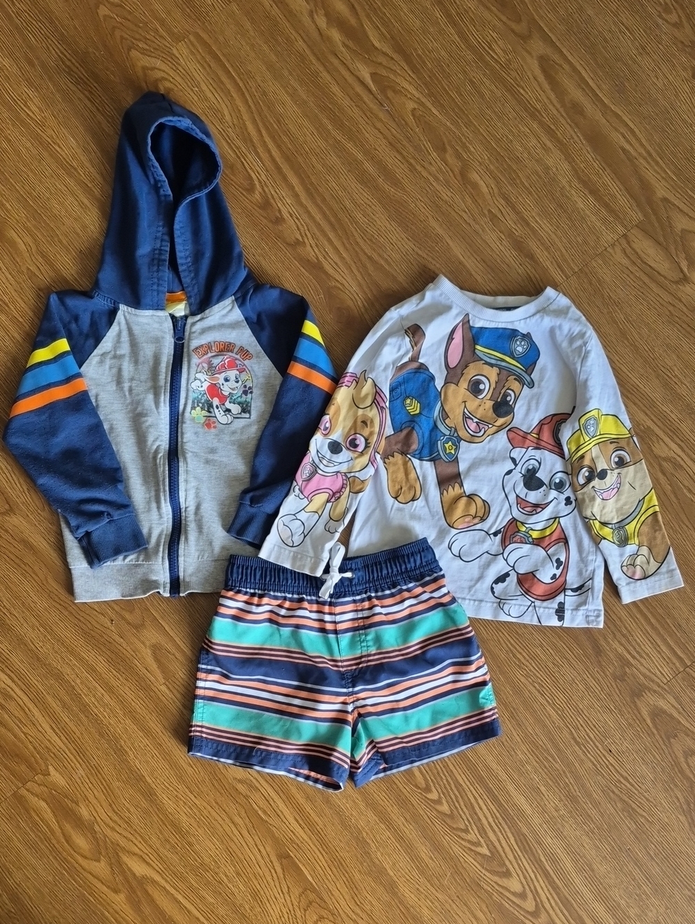 Size 4T- Paw Patrol 3-Piece Set